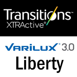 升級 Essilor 1.50 Varilux Liberty 3.0 全視線® XTRACTIVE® 超感光® (灰) 漸進鏡片